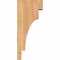 Ekena Millwork Mediterranean Smooth Corbel, Western Red Cedar, 3 1/2"W x 12"D x 28"H COR04X12X28MED00SWR - alternate 3